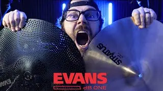 Насколько тихо на самом деле звучат пластики и тарелки Evans dB One? | Полный студийный тест звука