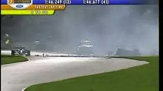 Katherine Legge crash Road America 2006