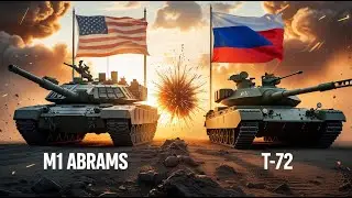 Американский M1 Abrams vs советский Т-72 — столкновение легенд