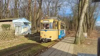 Straßenbahn Woltersdorf | Mitfahrt in der kompletten 87 von S Rahnsdorf bis Schleuse im Gotha 32