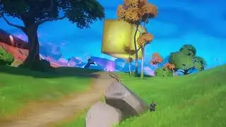 Kevin the (yellow) cube is flying