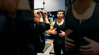 Assisting triceps push down past failure