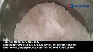 Rotary Instant Ginger Tea Granulator Machine