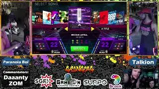 Paranoia Boi vs Talkion - StepManiaX Top 16 Winners Round 1 - BITE 6