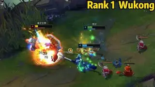 Rank 1 Wukong: He SOLO KILLED a Grandmaster Renekton in KR High Elo!