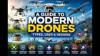 A guide to modern drones types, uses & designs
