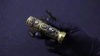 Starlingear Ryk Maverick Custom Lum-Dawson Flashlight, Brass