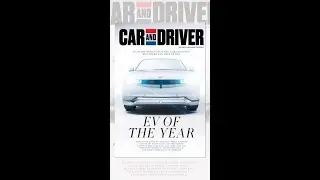 Presenting CAR and DRIVER's EV of the Year: #IONIQ5. Check comment for CAR and DRIVER's full report!