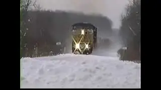 CSX Q152 in Sandy Creek NY....12-28-2013
