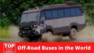 Top 10 Off-road Buses in the world. (2022 Update)