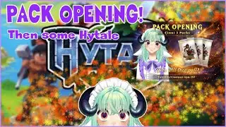 VTCard Pack Opening & Hytale! New Emotes, too! [Hytale]