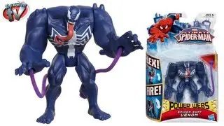 Ultimate Spider-Man Power Webs Venom Action Figure Toy Review, Hasbro