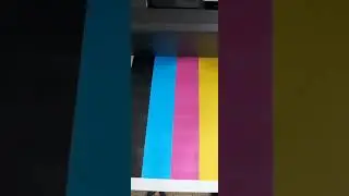 Видеоотчёт клиенту после прочистки канала печатающей головки. #hp #струйныйпринтер #hpdesignjet