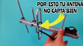 porque tiraron esta antena? puedes ver el error? esto debes saber antes de instalar tu antena de TV