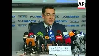 Gazprom spokesman on gas crisis as cutoff deadline looms