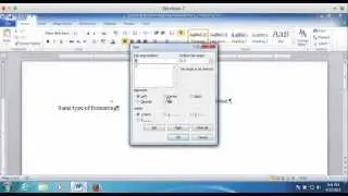 MS Word overview