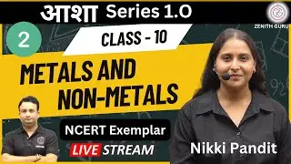 Metals and Non-Metals | Science NCERT Exemplar Class 10 | Lecture 2 | By Nikki Ma'am
