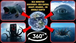 360&deg; - Sea Monster Discovery: Sea Eater, Ghast, Kraken... on Google Earth!