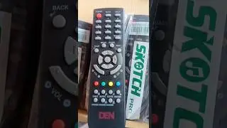 Smart Setup Box DEN Remote #smart #tv #den #remote #shorts