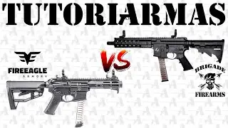 Brigade vs  FireEagle - Qual a  melhor carabina AR 9x19 do Brasil?