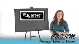 Quartet B443M Prestige Diamond Mesh Fabric Bulletin Board