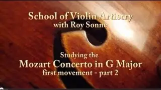 NEW! Mozart Masterclass with Roy Sonne -- full version part 2