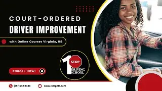 Court-Ordered Driver Improvement with Online Courses Virginia, US