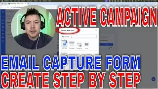✅  How To Create Email Capture Form In Active Campaign 🔴