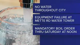 Moscow Mills is without water Wednesday night