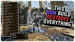 Этот билд с элементальным луком с лёгкостью уничтожает всё в Monster Hunter Wilds!