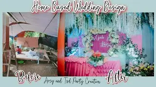 Home based Wedding Reception Decoration | Arcy and TSD Party Creation | Elleinor