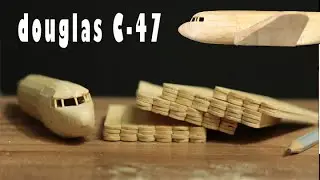 Como hacer el ala y los estabilizadores del avión douglas C-47