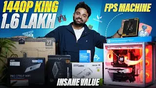 1.6 Lakh Gaming/Editing PC Build 🔥 | i5-13600K + RTX 5060 Ti 16GB | 1440p Beast!