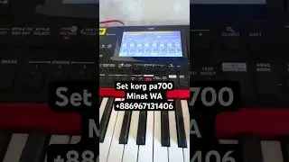 Set korg pa700 #setkorg #jualsetkorgpa700
