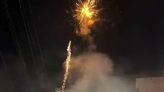 Jump for joy 72s by rooster- test fire 2025 #fireworks #newyear2025 #pyro 