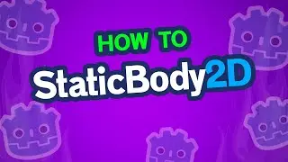 How to use StaticBody2D in Godot (Simple Tutorial for Godot 4)