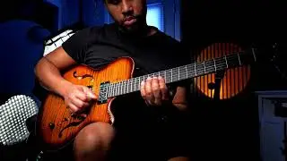 Enso Taves - Godin Flat Five Electric Guitar Demo