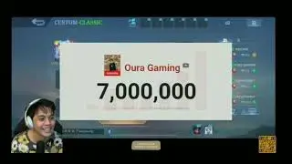 Ekojuu OURA Di Prank Viewers 7juta subscribe naik turun!! NGAKAK!!! #ouragaming #ekoju #evos #mlbb