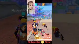 हिन्दी और भोजपुरी GARENA FREE FIRE MAX MUSKAN QUEEN FUNNY 🤣 GAMEPLAY VIDEO