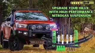 Customized Your Hilux   Upgrade Your Hilux with High Performance Nitrogas Suspension  @Futurz4x4