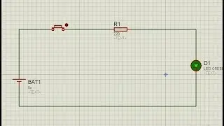 How to Blink single LED using proteus  ISIS #SingleLedBlinking #proteus #EmbeddedSystems #HowToBlink
