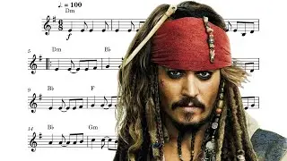 He's A Pirate - Pirates of the Caribbean | TRUMPET Play Along Sheet Music