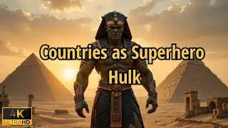 Countries as MARVEL Heroes HULK ai generated #ai #aiart #hulk #marvel #magic #stories