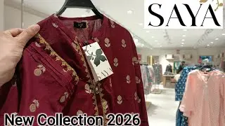 Saya Brand New Summer Collection 2026❣️Saya Lawn Pret collection 2026❣️Eid collection 🥰