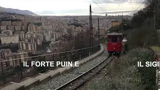 ESCURSIONISMO LIGURIA - GENOVA DALL’ALTO – PASSEGGIATA DEI FORTI DALLA FUNICOLARE ALLA CREMAGLIERA