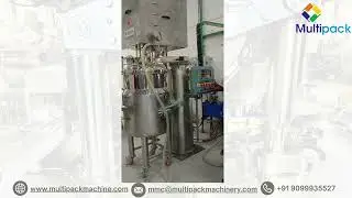Contra Mixer Machine for Creams, Lotions & Emulsions &ndash; Triple Shaft Mixer