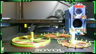 Live - 3D Printer #467 -  printing  another bracelet holder #nozzlecam #live  #sovol #3dprinter