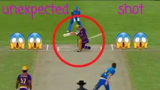 Unexpected Shot Played In Real Cricket || Unlucky Bowler || #realcricket20 || #shorts
