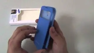 Чехол S-View для Samsung Galaxy S4 16 i9500 синий EF-CI950BBEGRU
