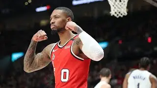 DAMIAN LILLARD 4K QUALITY CLIPS FOR EDITING !